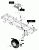 Murray 465615x99A - B&S/ 46" Lawn Tractor (2001) (AAFES) Listas de piezas de repuesto y dibujos Steering