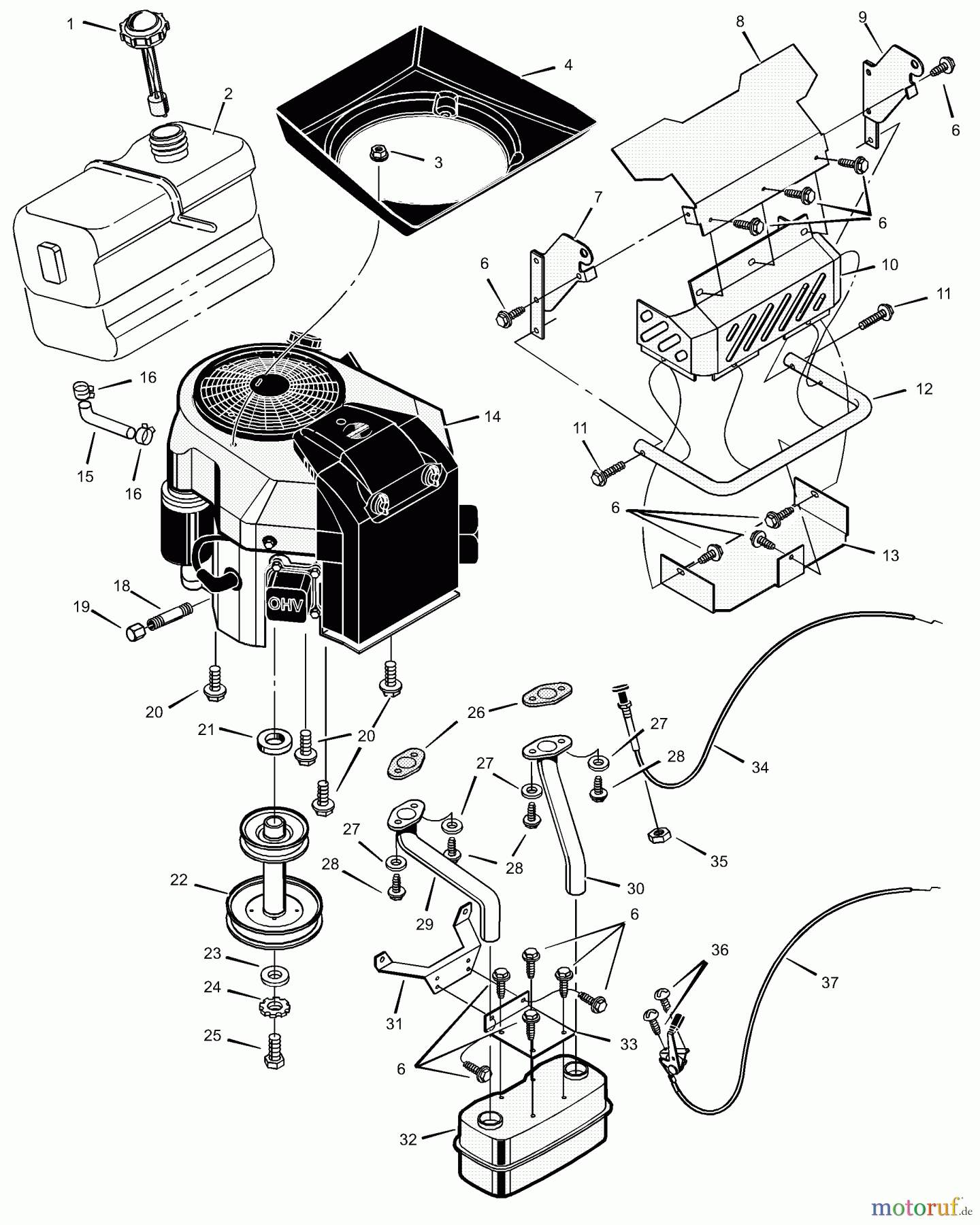 Murray Rasen- und Gartentraktoren 465621x89B - Yard King Performance 46