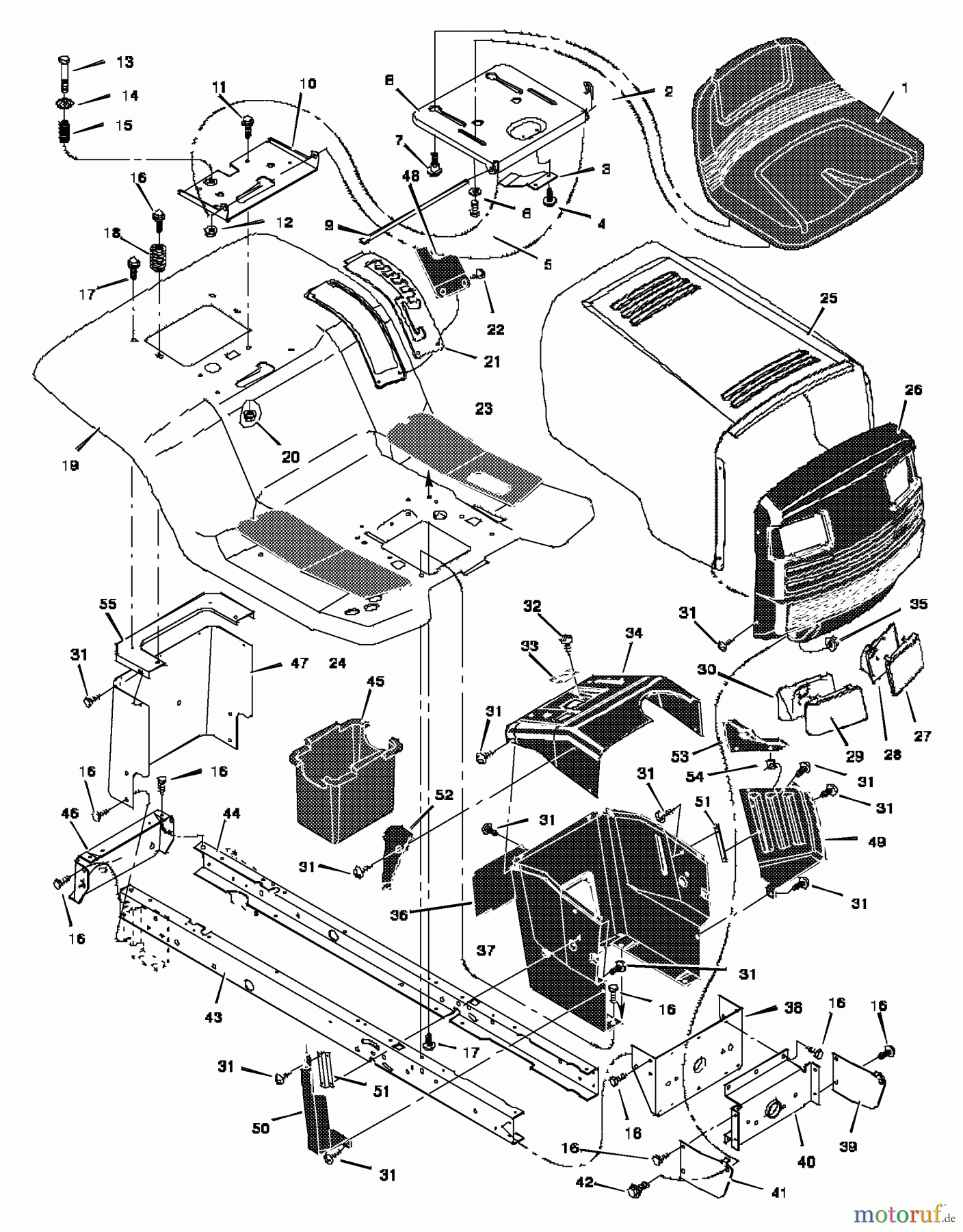  Murray Rasen- und Gartentraktoren 46567x6A - Murray Ultra 46