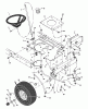 Murray 46567x6B - Ultra 46" Lawn Tractor (1997) Listas de piezas de repuesto y dibujos Steering