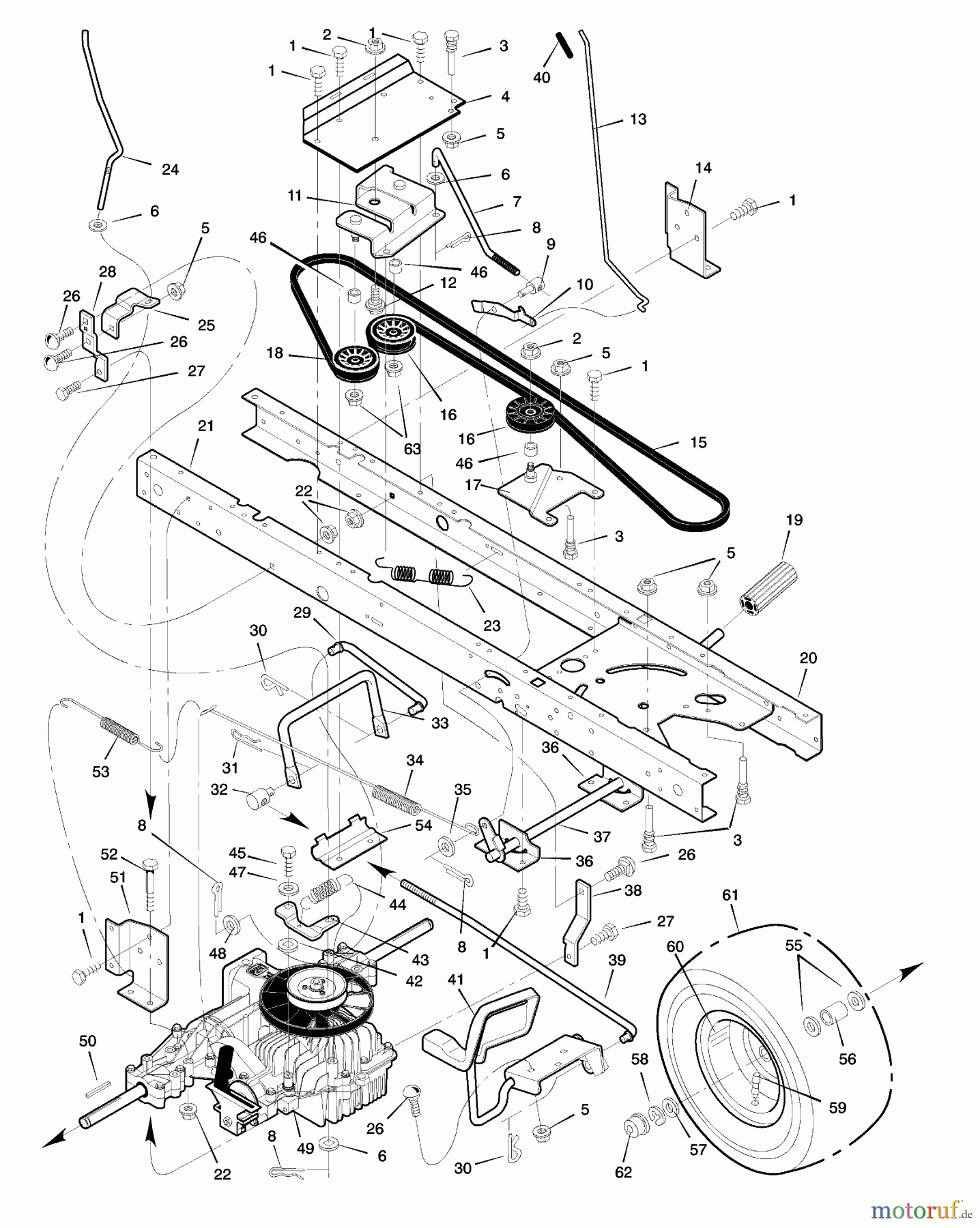 Murray Rasen- und Gartentraktoren 46576x92B - B&S/Murray 46
