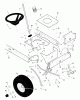 Murray 46577x71A - B&S/ 46" Lawn Tractor (1999) (Quality Stores) Listas de piezas de repuesto y dibujos Steering