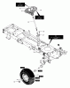 Murray 46580x89A - Yard King Performance 46" Lawn Tractor (2000) Listas de piezas de repuesto y dibujos Steering