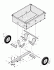 Murray 242008x00A - Utility Dump Cart (2002) Spareparts Utility Dump Cart (part 2)