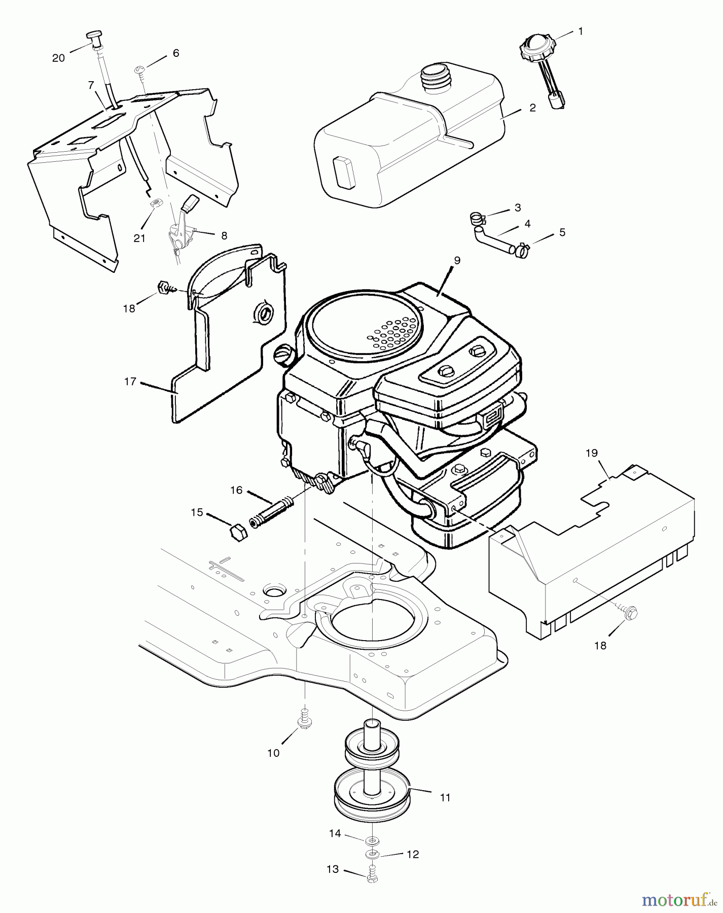  Murray Rasen- und Gartentraktoren 46800B - Murray 46