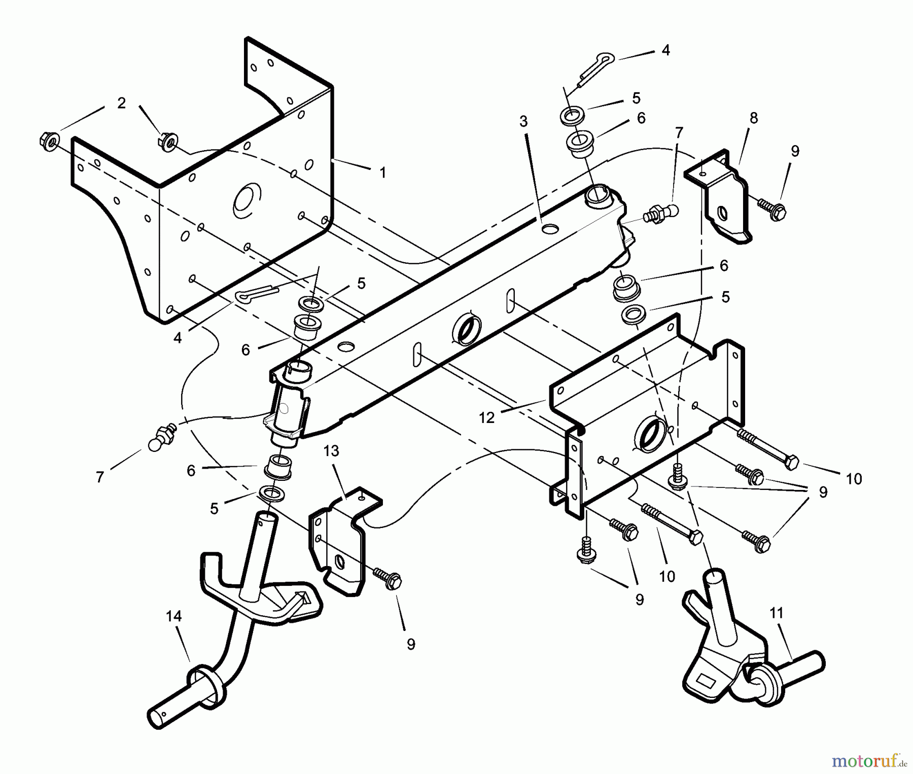  Murray Rasen- und Gartentraktoren 52100x92A - B&S/Murray 52