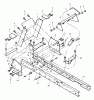 Murray 52100x92A - B&S/ 52" Garden Tractor (1999) (Walmart) Listas de piezas de repuesto y dibujos Rear Frame Assembly