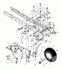 Murray 52101x92A - B&S/ 52" Garden Tractor (2000) (Walmart) Listas de piezas de repuesto y dibujos Front Frame Assembly