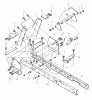 Murray 52101x92A - B&S/ 52" Garden Tractor (2000) (Walmart) Listas de piezas de repuesto y dibujos Rear Frame Assembly