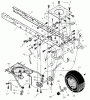 Murray 521613x71A - B&S/ 52" Garden Tractor (2001) (Quality Stores) Listas de piezas de repuesto y dibujos Front Frame Assembly