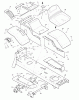 Murray 52431x92A - B&S/ 52" Garden Tractor (1998) (Walmart) Listas de piezas de repuesto y dibujos Body Chassis