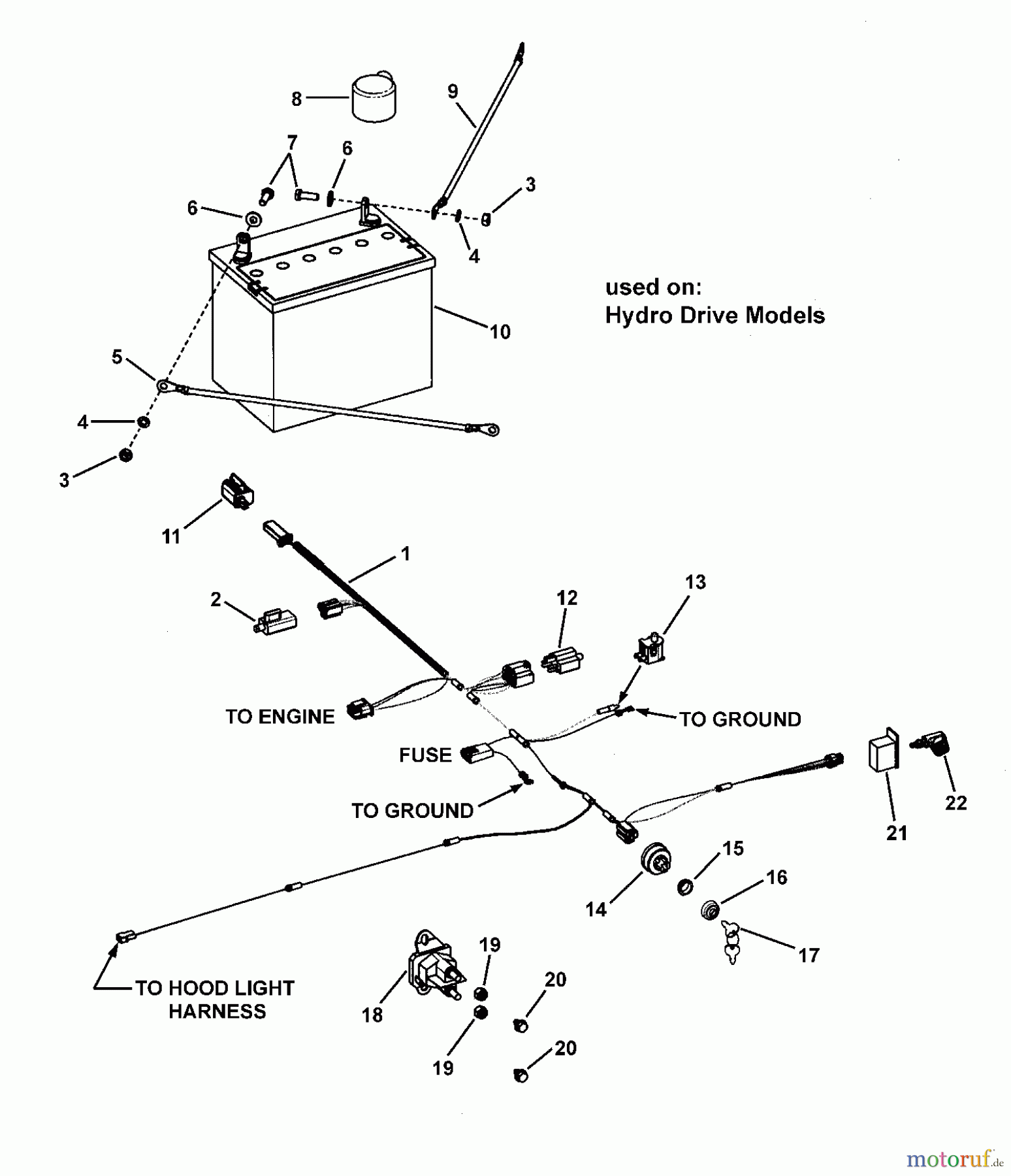  Murray Rasen- und Gartentraktoren CLT20460 (7800311) - Murray 46