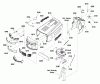 Murray EMT155420H (2691080) - 42" Lawn Tractor, 15.5HP (2012) Listas de piezas de repuesto y dibujos Hood Grille & Dash Group (2990109)