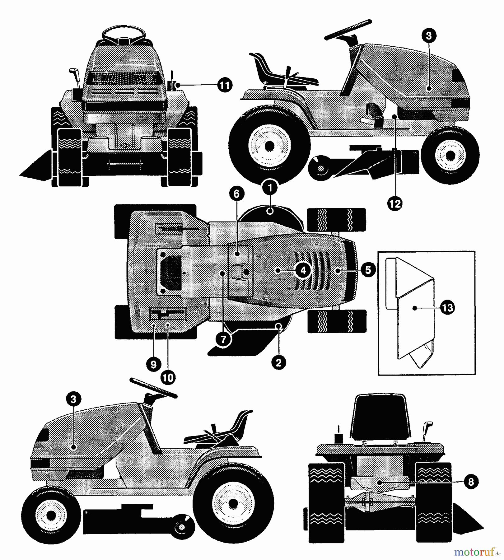 Murray Rasen- und Gartentraktoren G3554160 - Murray 40