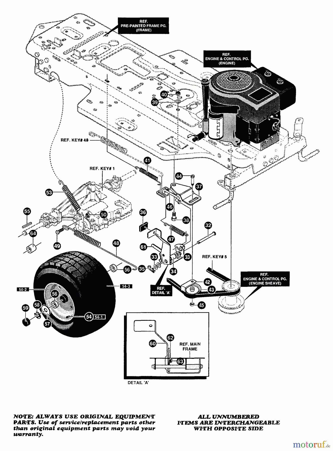  Murray Rasen- und Gartentraktoren G3554160 - Murray 40
