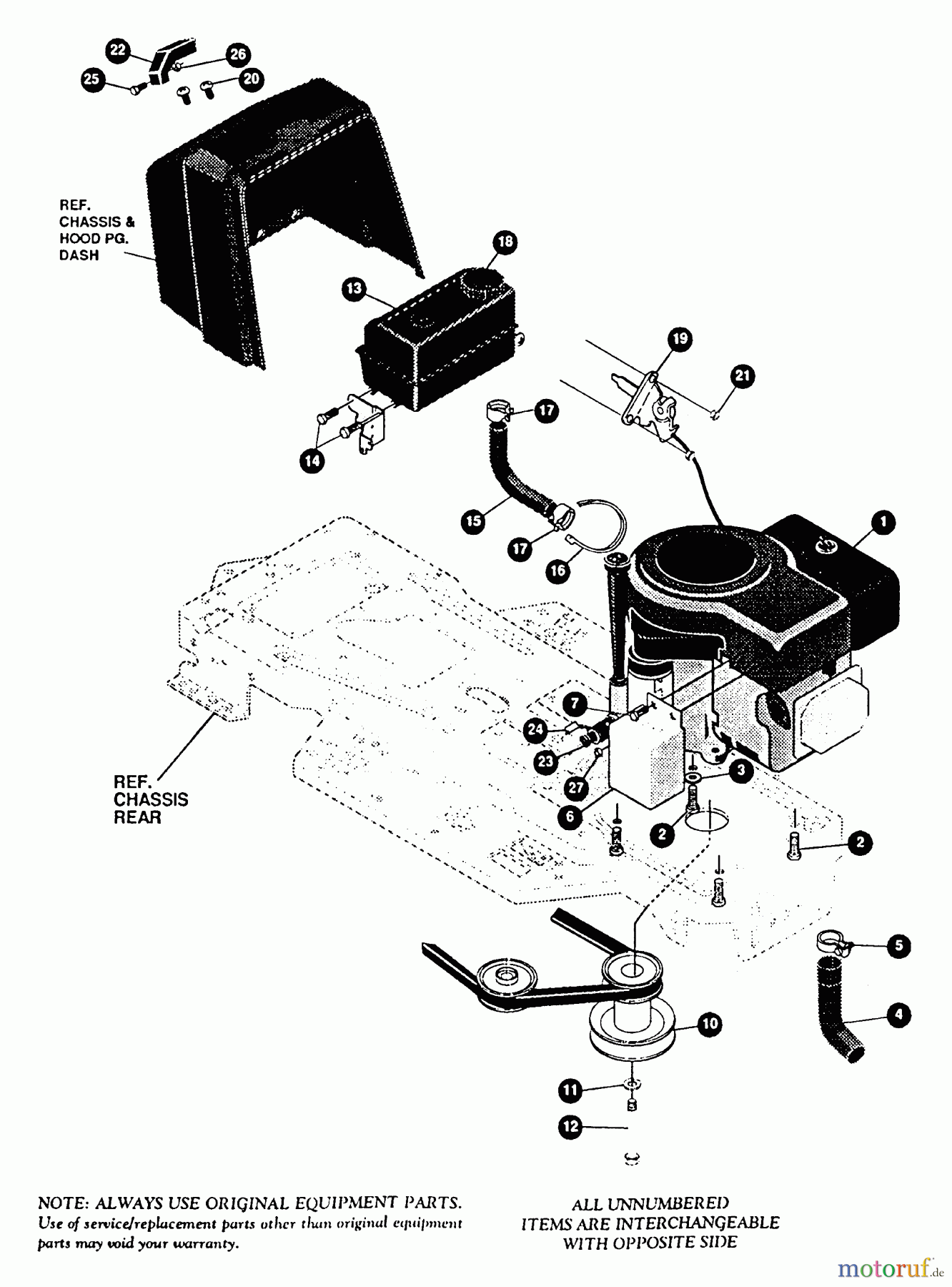  Murray Rasen- und Gartentraktoren G4315140 - Murray 43