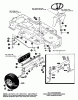 Murray G4318030 - 43" Lawn Tractor (1997) Listas de piezas de repuesto y dibujos Steering Assembly
