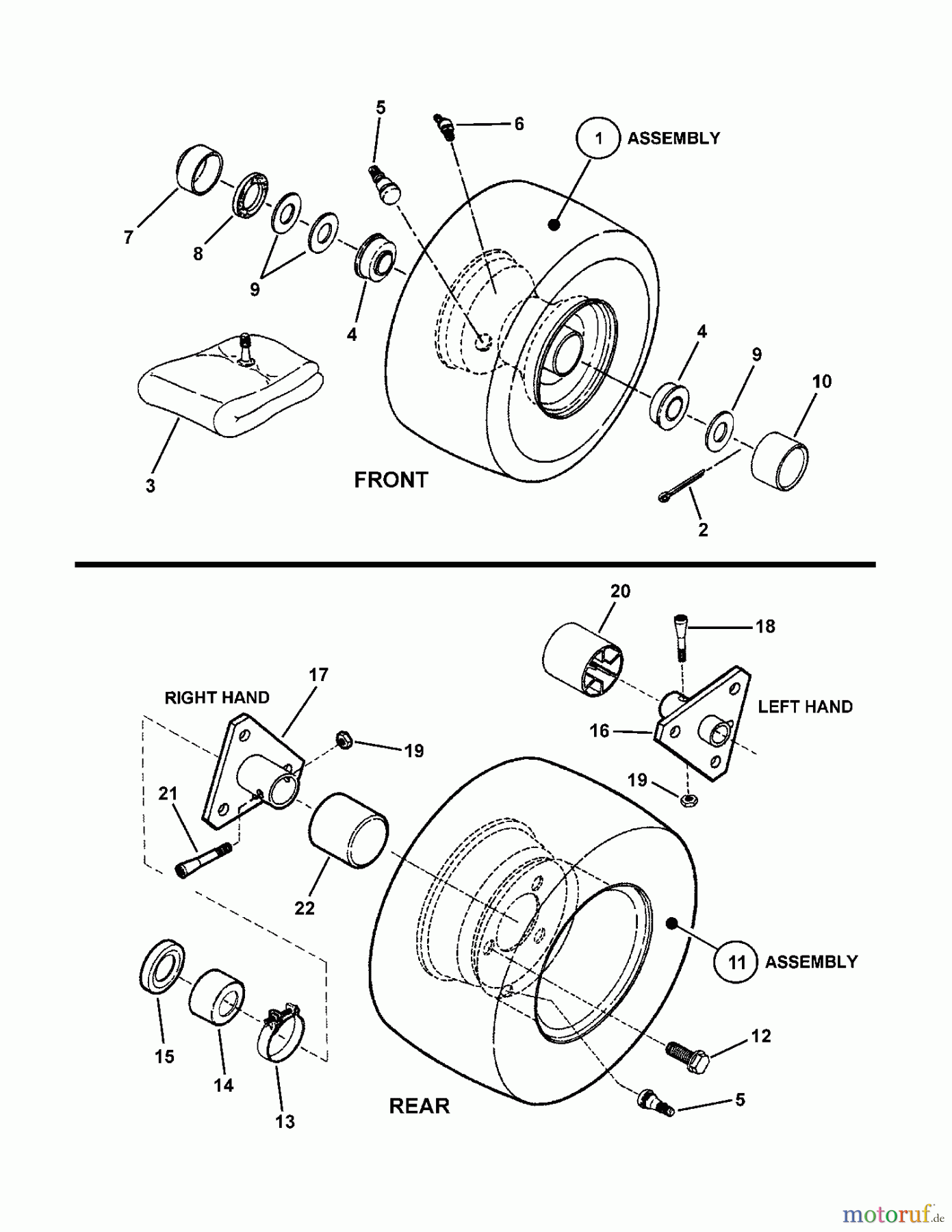  Murray Reitermäher 107.280341 (7800669A) - Craftsman 28