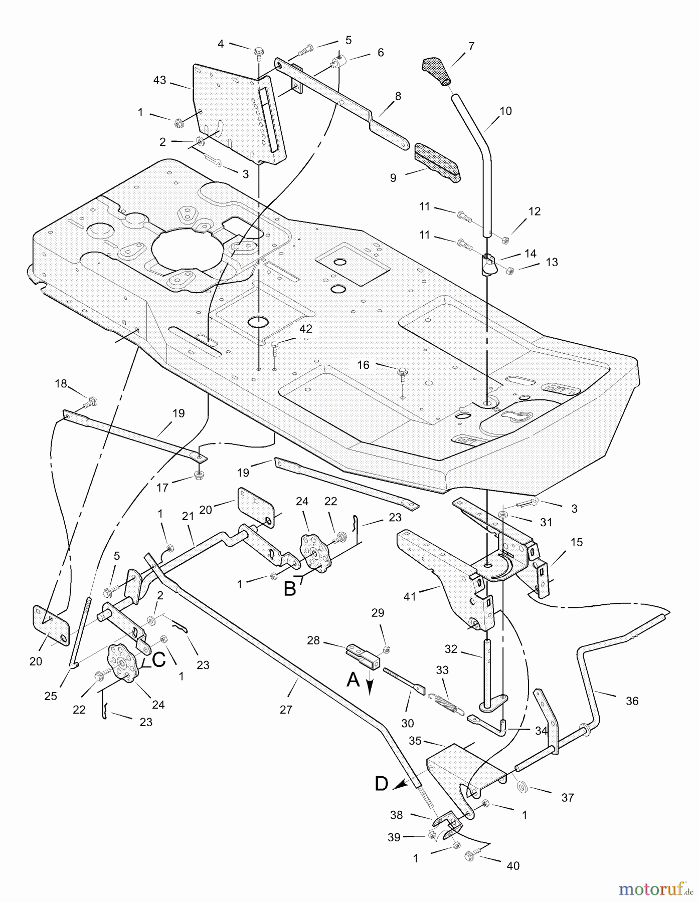  Murray Reitermäher 30505x92A - B&S/Murray 30
