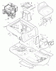 Murray 30545x92B - B&S/ 30" Rear Engine Rider (1999) (Walmart) Ricambi Body Chassis