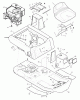 Murray 30550H - 30" Rear Engine Rider (1999) Ricambi Body Chassis