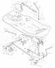 Murray 30550H - 30" Rear Engine Rider (1999) Ricambi Mower Housing Suspension