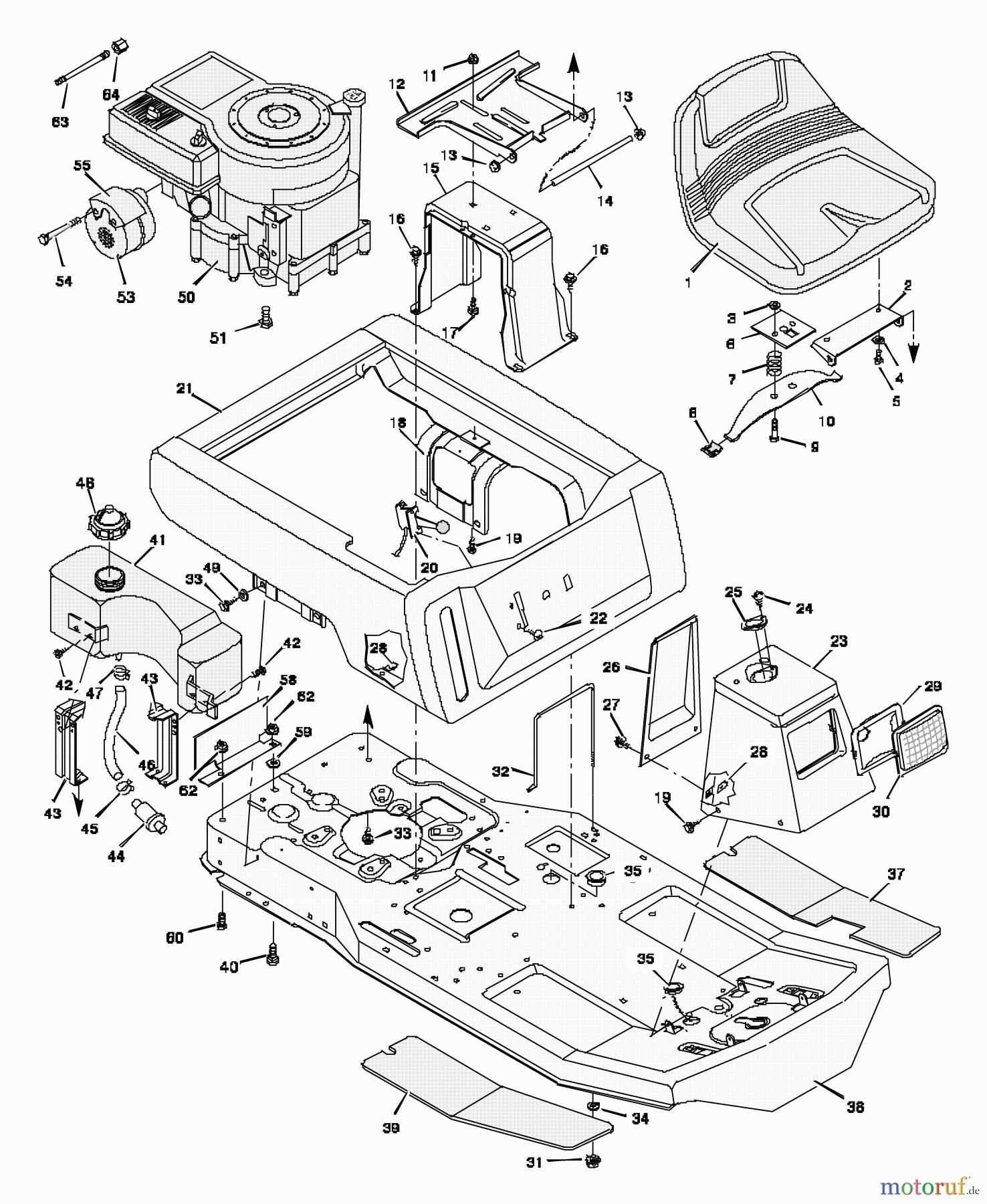  Murray Reitermäher 30577X7A - Scotts 30