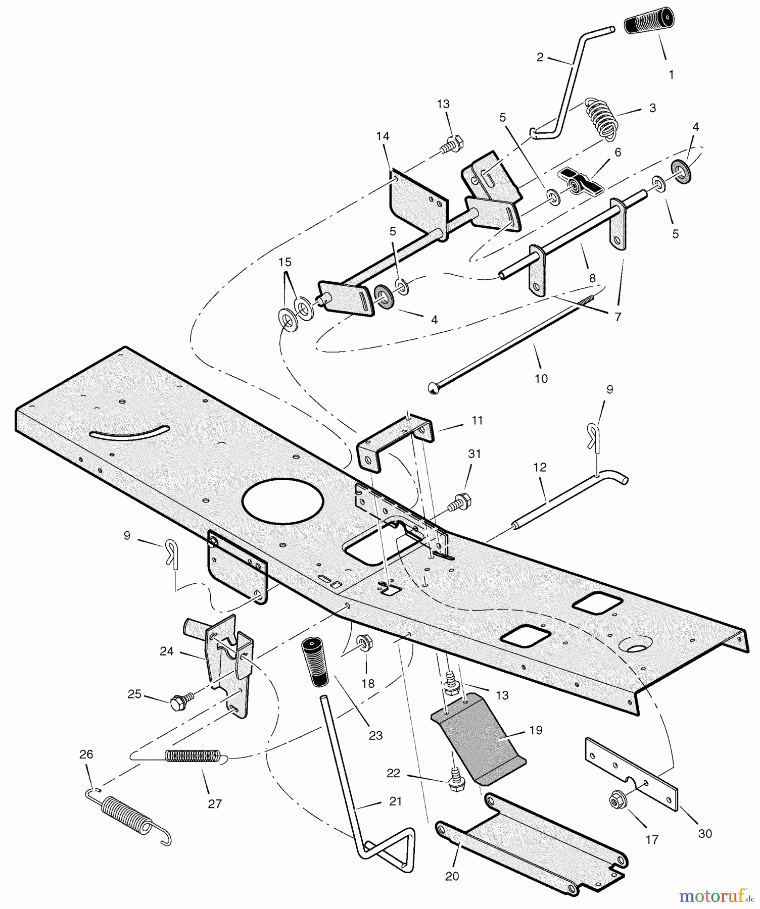 Murray Reitermäher 536.270282 - Craftsman 30