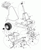 Murray C950-60405-1 - Craftsman 30" Mid-Engine Rider (2005) (Sears) Ricambi Steering / Direction