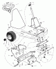 Murray C950-60405-2 - Craftsman 30" Mid-Engine Rider (2005) (Sears) Ricambi Steering / Direction