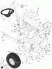 Murray 38500x92A - B&S/ 38" Lawn Tractor (1997) (Walmart) Listas de piezas de repuesto y dibujos Steering