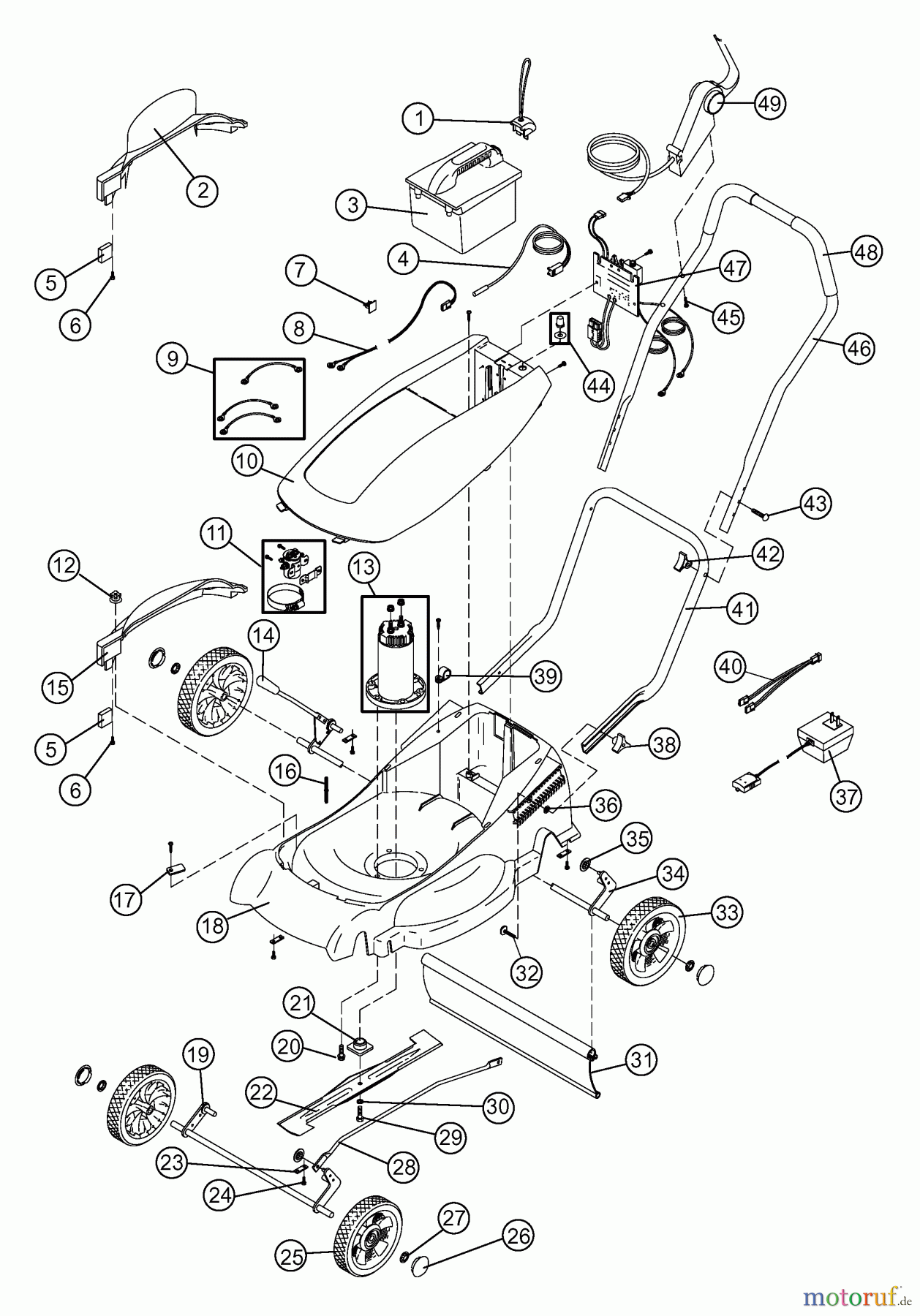 Murray Rasenmäher 18055x89 - Yard King Performance 18