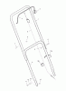 Murray MD20475FC (7800325) - 20" Walk-Behind Mower (2008) Ricambi Handle Assembly