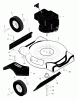 Murray 20101x31A - Scotts 20" Walk-Behind Mower (1999) (Home Depot) Ricambi Mower Housing Assembly