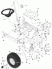 Murray 38500x92B - B&S/ 38" Lawn Tractor (1997) (Walmart) Listas de piezas de repuesto y dibujos Steering