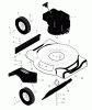 Murray 20103x30A - 20" Walk-Behind Mower (1999) Ricambi Mower Housing Assembly