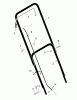 Murray 20104A - 20" Walk-Behind Mower (1999) Ricambi Handle Assembly