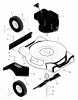 Murray 20104A - 20" Walk-Behind Mower (1999) Ricambi Mower Housing Assembly