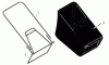 Murray 20405B - 20" Walk-Behind Mower (1998) Ricambi Bag Assembly