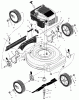 Murray 20425x194D - B&S/ 20" Walk-Behind Mower (2002) (Walmart) Ricambi Mower Housing Assembly