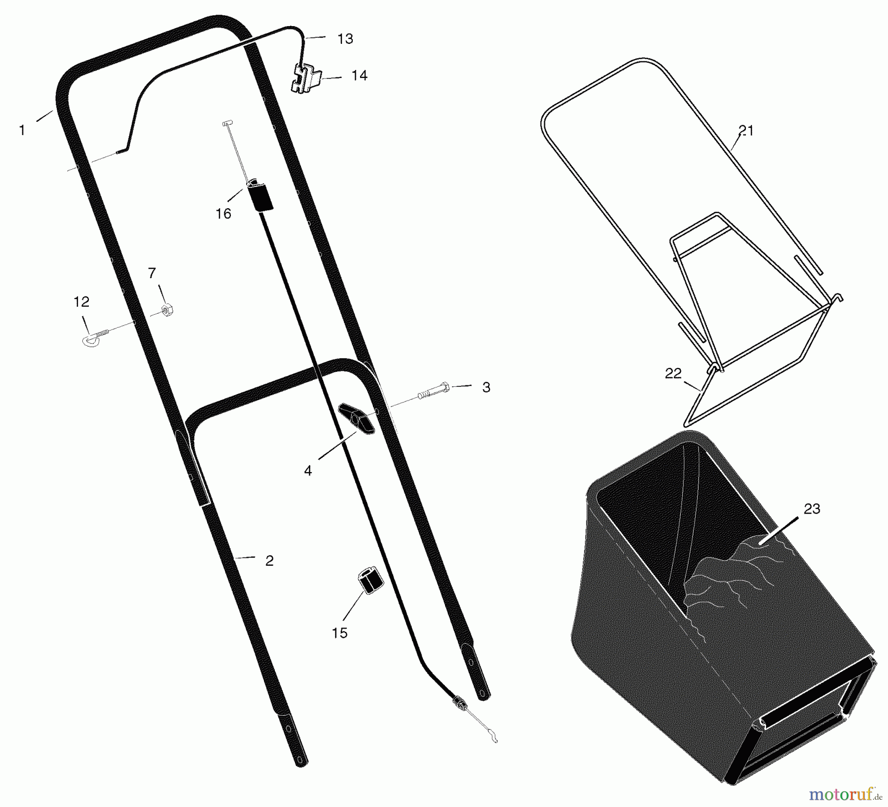  Murray Rasenmäher 20455x30F - Murray 20