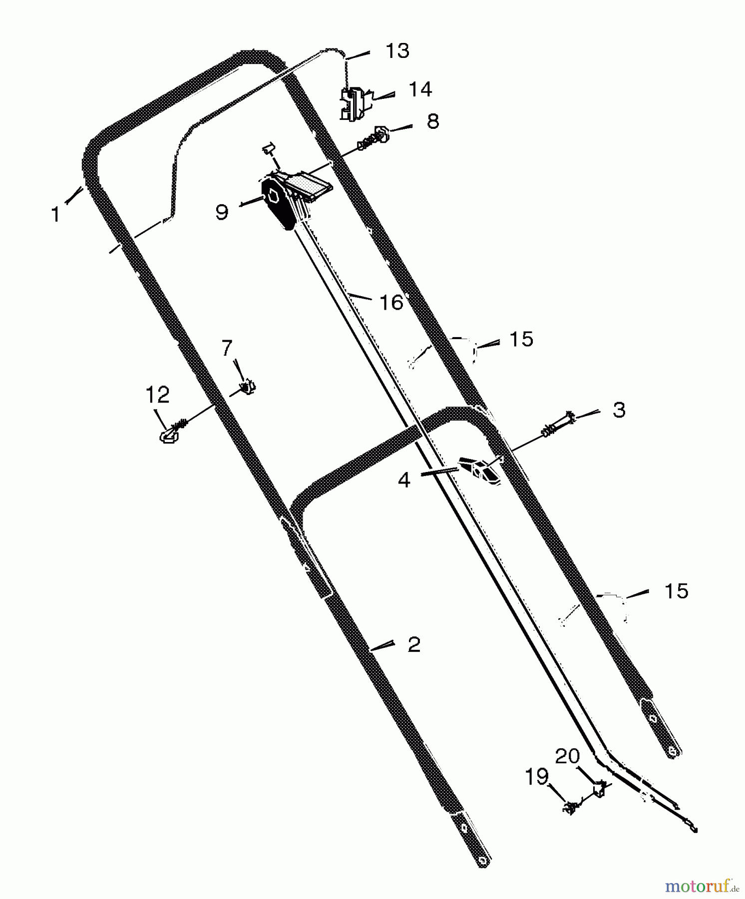  Murray Rasenmäher 20505x8B - Scotts 20