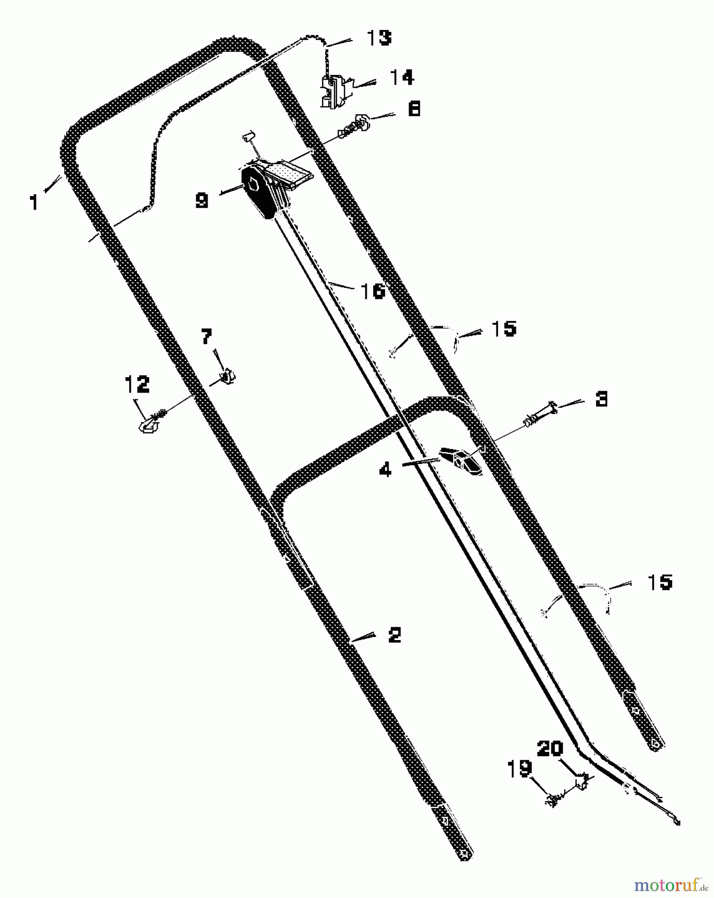  Murray Rasenmäher 20506x192A - B&S/Murray 20