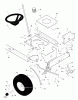 Murray 38515x92B - B&S/ 38" Lawn Tractor (1998) (Walmart) Listas de piezas de repuesto y dibujos Steering