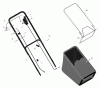 Murray 20606x30C - 20" Walk-Behind Mower (2001) Ricambi Handle & Bag Assembly