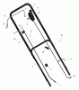 Murray 206230x99B - B&S/ 20" Walk-Behind Mower (2001) (AAFES) Ricambi Handle Assembly