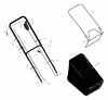Murray 20656x31A - Scotts 20" Walk-Behind Mower (1998) (Home Depot) Ricambi Handle And Bag Assembly