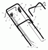 Murray 21545x6A - Ultra 21" Walk-Behind Mower (1996) Ricambi Handle Assembly