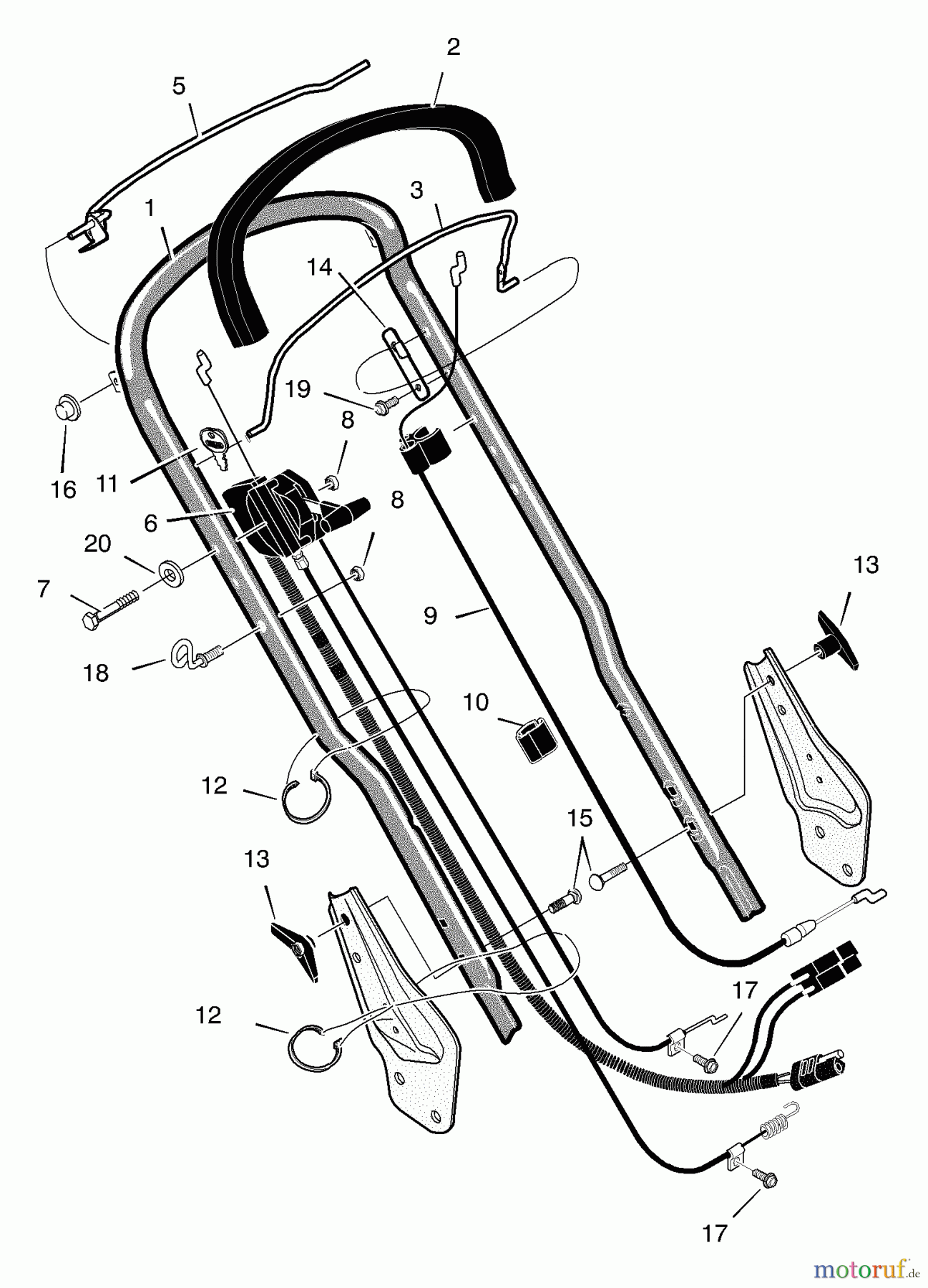  Murray Rasenmäher 218950x92A - B&S/Murray 21