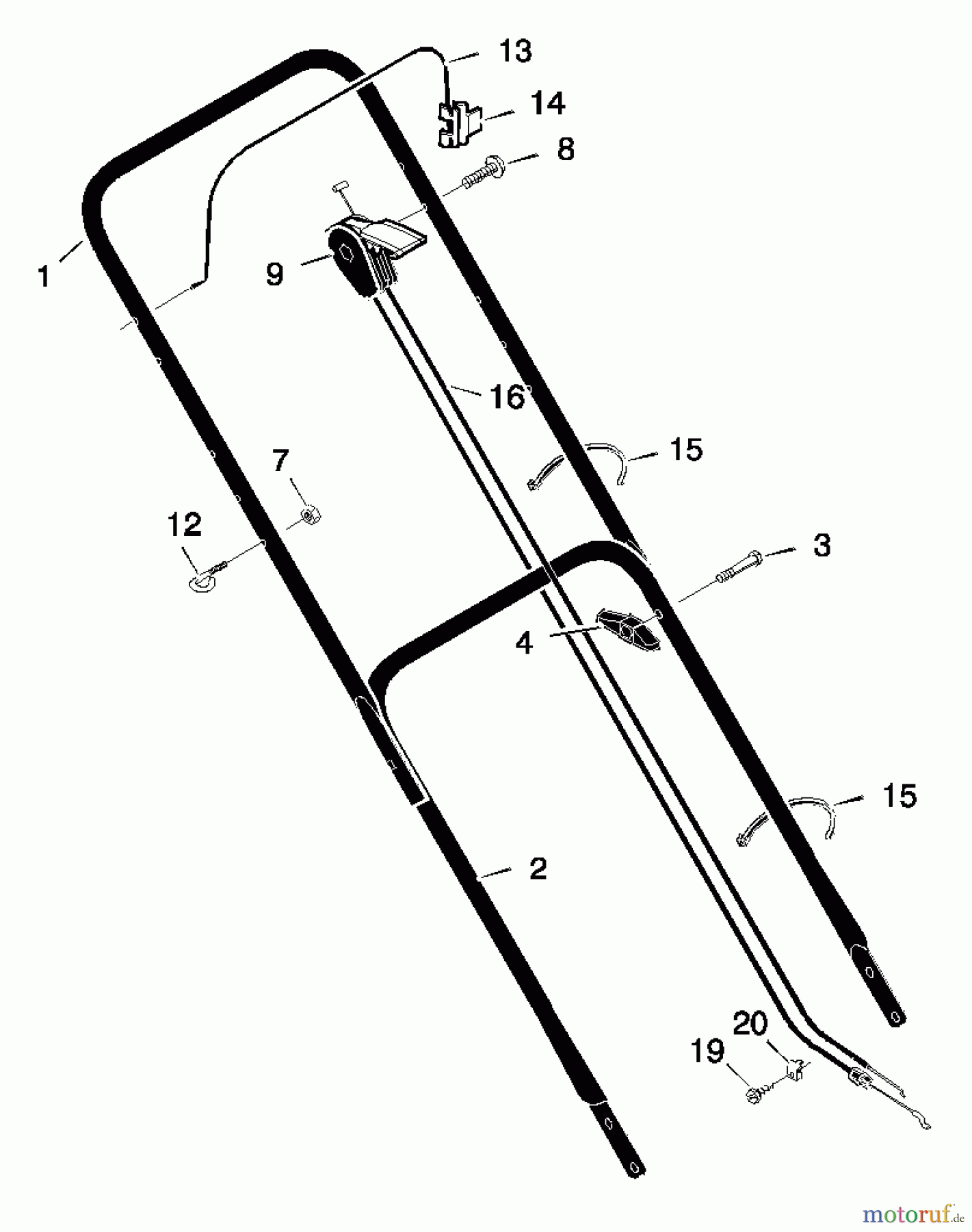  Murray Rasenmäher 22105x92B - B&S/Murray 22